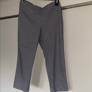 Alfani Petite Heathered Blue Pullon Pants